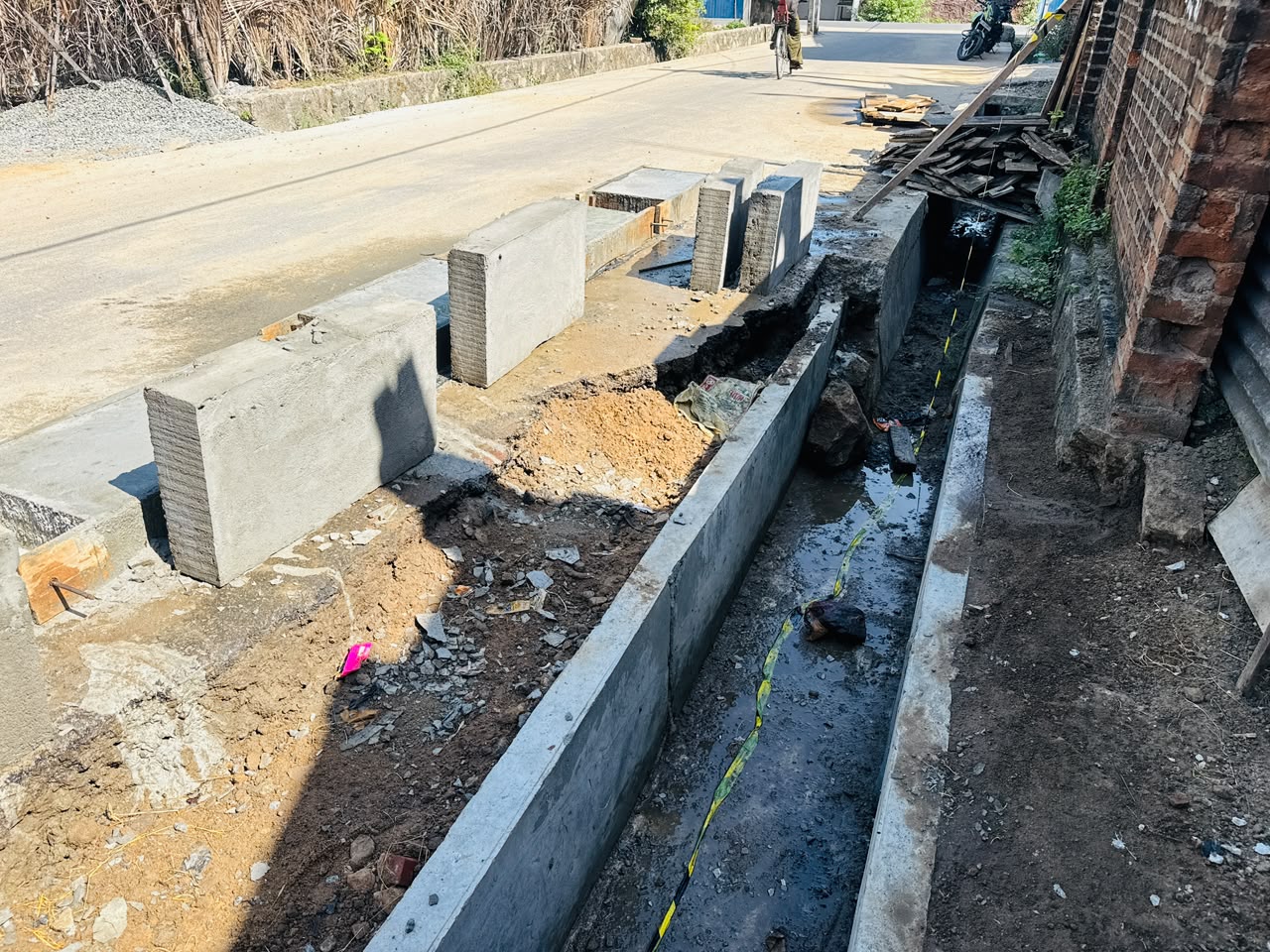Culvert and drainage works — view 4